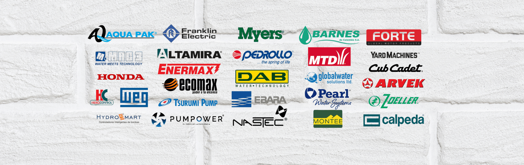 Descubre las Marcas que Ofrecemos en PUMPSTOP ONLINE COLOMBIA