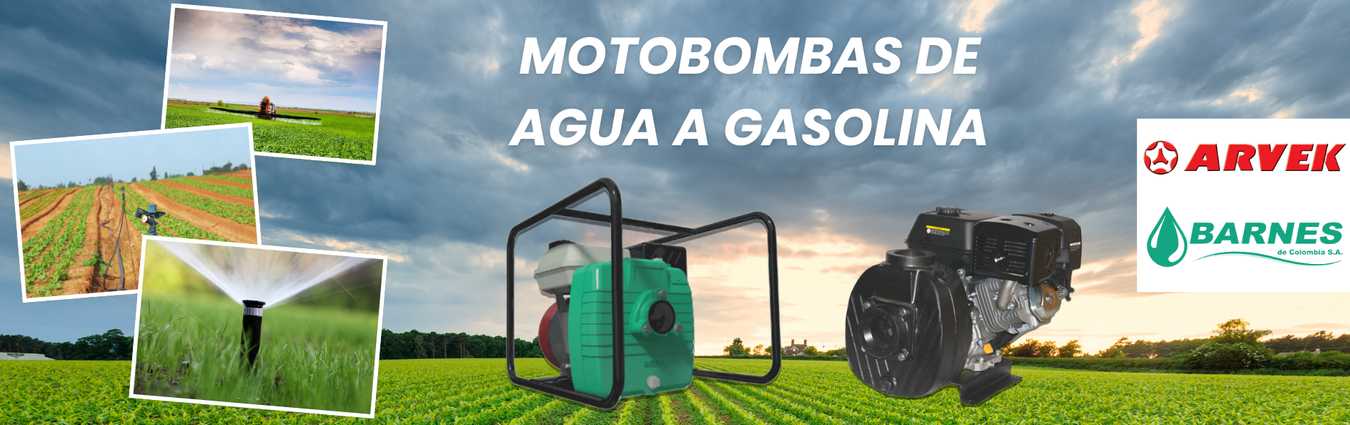 Motobombas de Agua a Gasolina