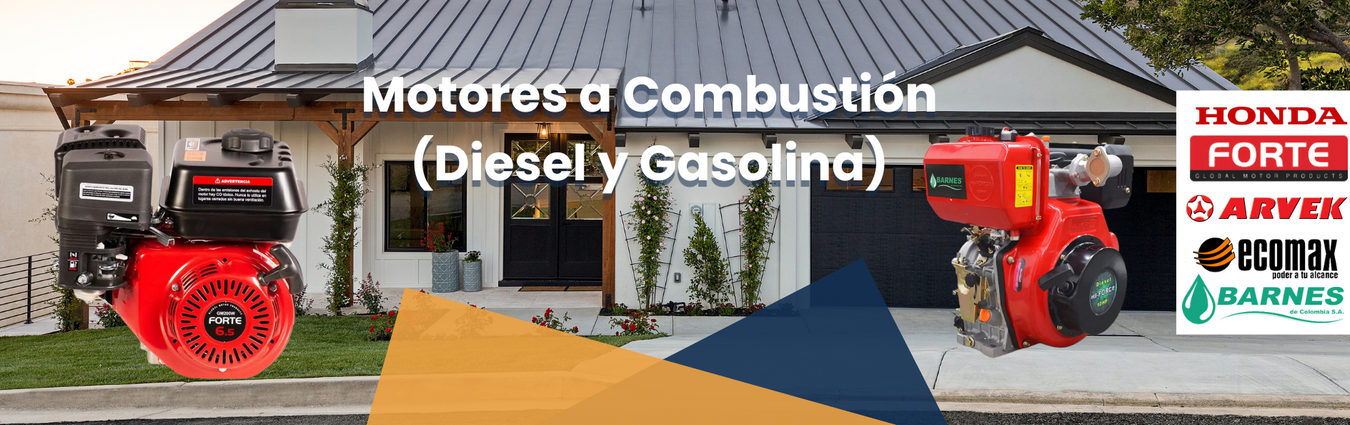 Motores a Combustión (Diesel y Gasolina)