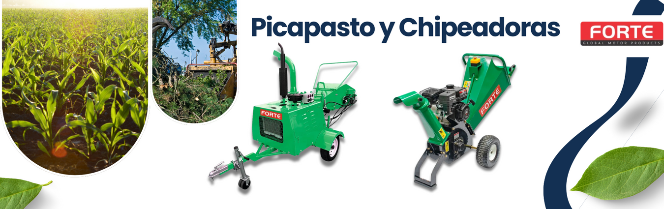 Picapasto y Chipeadoras