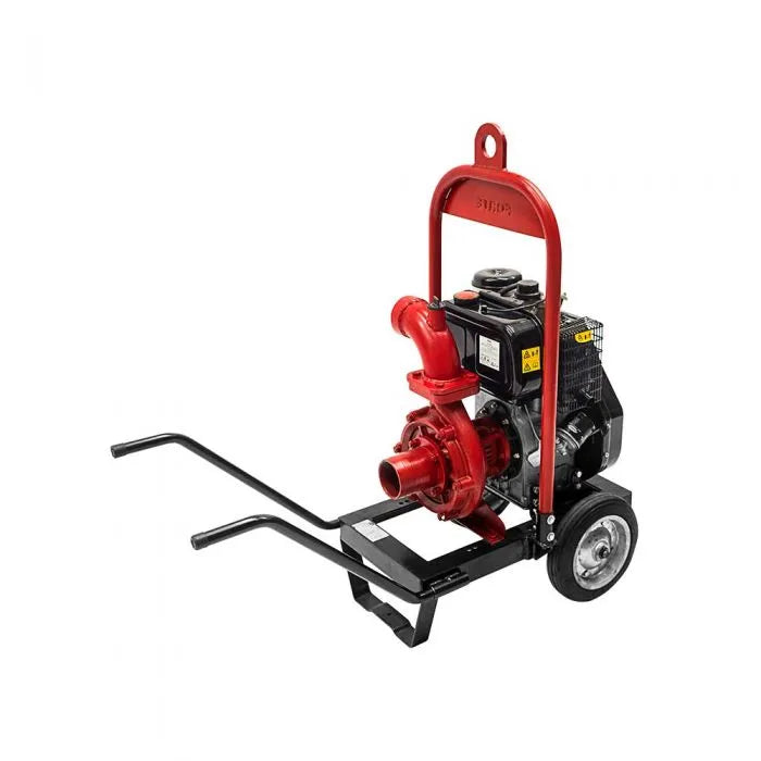 Motobomba Diesel de Alta Presión de 17 Hp, Forte