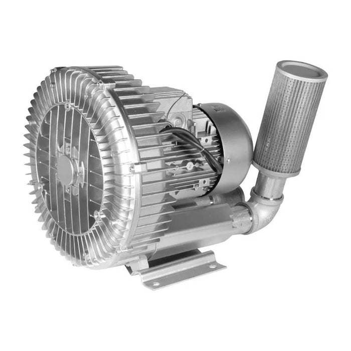 Soplador Blower Industrial para Piscicultura Trifásico, Montee
