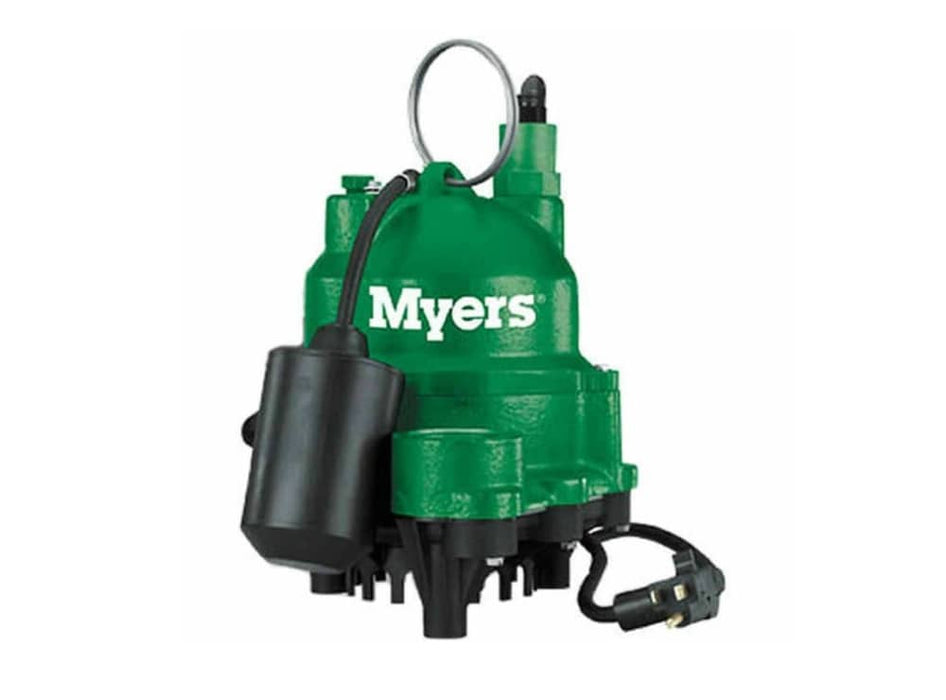 Bomba de Agua Eyectora para Drenaje de 0.33 a 0.5 Hp, Myers