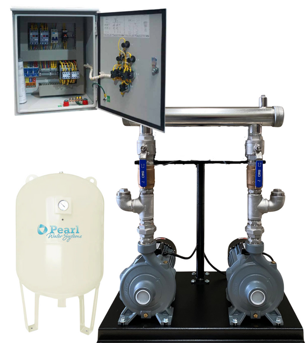 Equipo de Presión Diferencial con 2 o 3 Bombas de 3 a 20 Hp, Pearl