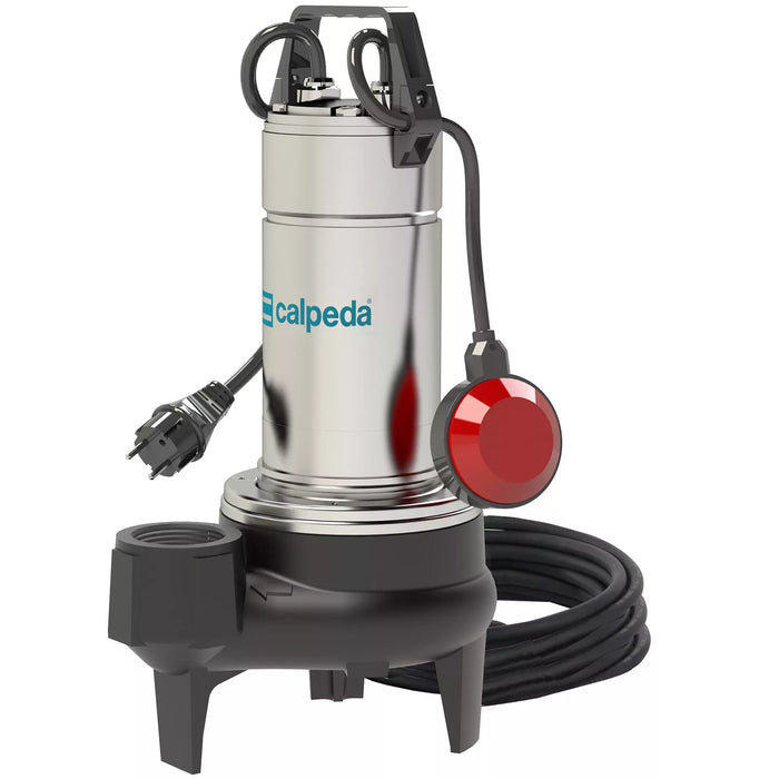 Bomba de Agua Eyectora para Drenaje Serie GQN de 1.2 a 2 Hp, Calpeda