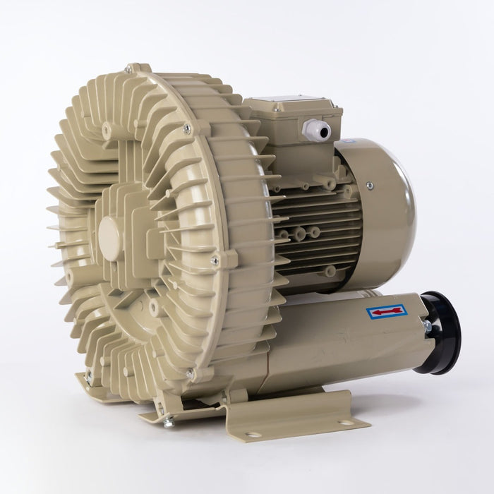 Soplador Blower Industrial Conmutable Trifásico de 10 Hp, Pumpower