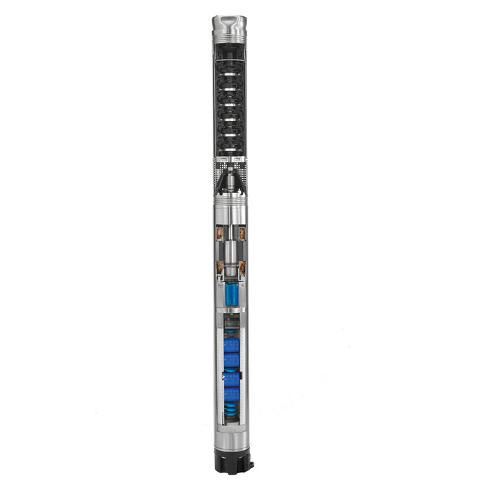 Bomba de Agua Sumergible Tipo Lapicero 3" de 150 Gpm, Grundfos