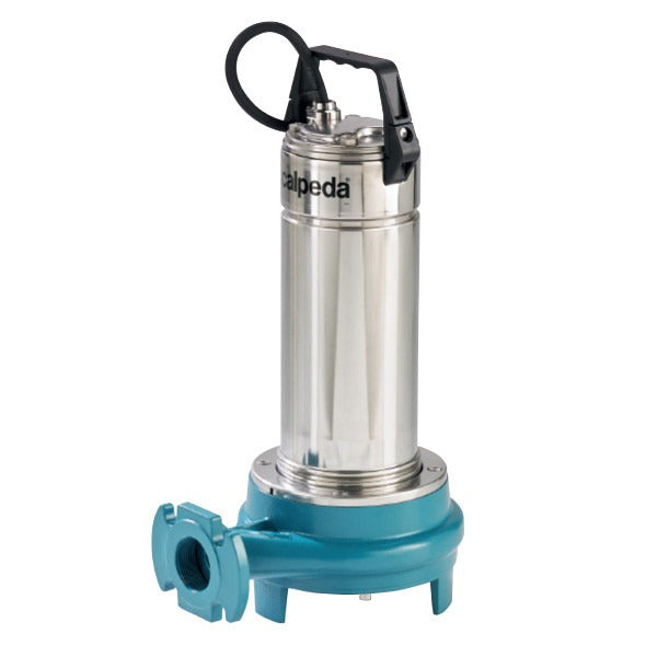 Bomba de Agua Eyectora y Trituradora para Drenaje Serie GQGM de 1.2 a 2 Hp, Calpeda