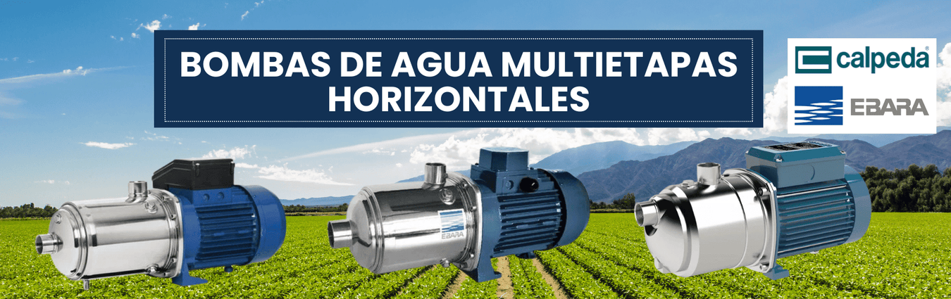 Bombas de Agua Multietapas Horizontal
