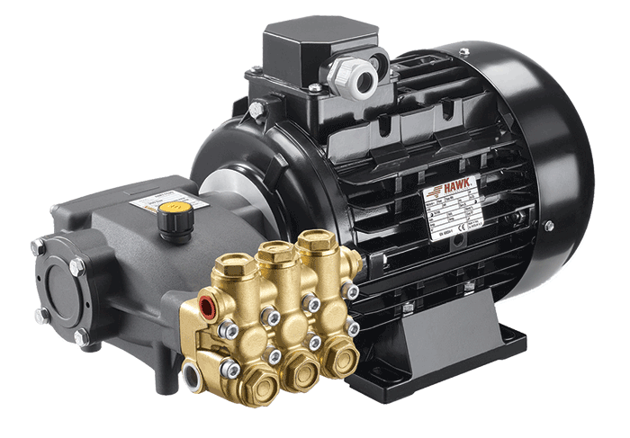 Hidrolavadora industrial con Motor eléctrico, Hawk