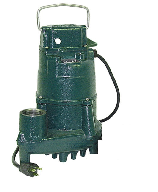 Bomba de Agua Eyectora para Aguas Residuales y Lluvias Serie 152 de 0.4 Hp, Zoeller