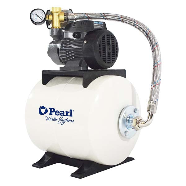 Equipo Hidroneumático con Bomba Periférica y Tanque de Membrana intercambiable de 0.5 a 2 Hp, Pearl