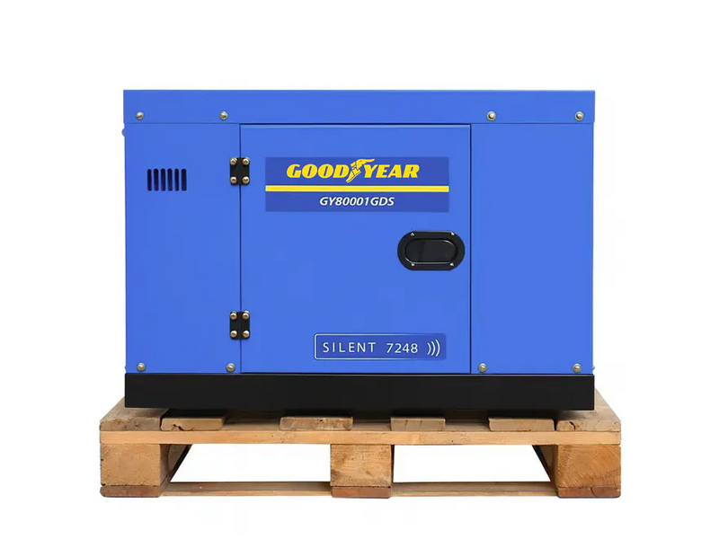 Planta Eléctrica Diésel de 7500 W Cabinada, GOODYEAR
