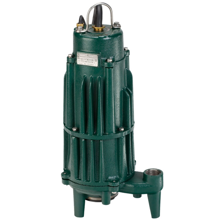 Bomba de Agua Eyectora y Trituradora Modelo 841 de 2 Hp, Zoeller