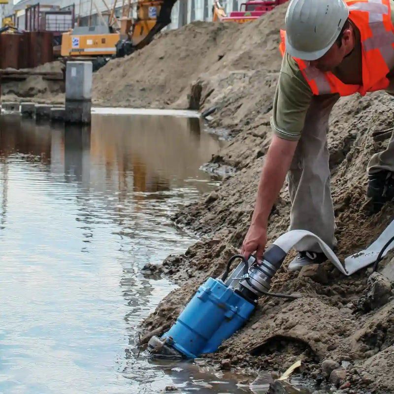 Bomba de Agua Eyectora para Drenaje Serie KTZ de 2 a 20 Hp, Tsurumi
