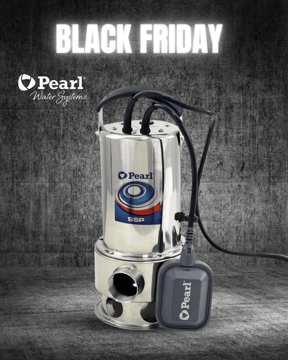 Bomba de Agua Eyectora para Drenaje en Acero Inoxidable Serie SSP de 0.5 a 1 Hp, Pearl