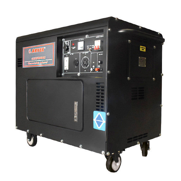 Planta Eléctrica Diesel Cabinada de 6500 W, Arvek