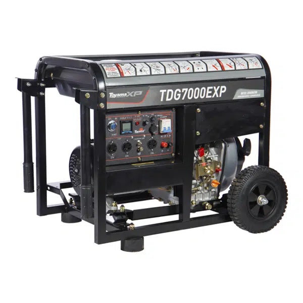 Generador Diesel de 2200 a 6000 W, Toyama