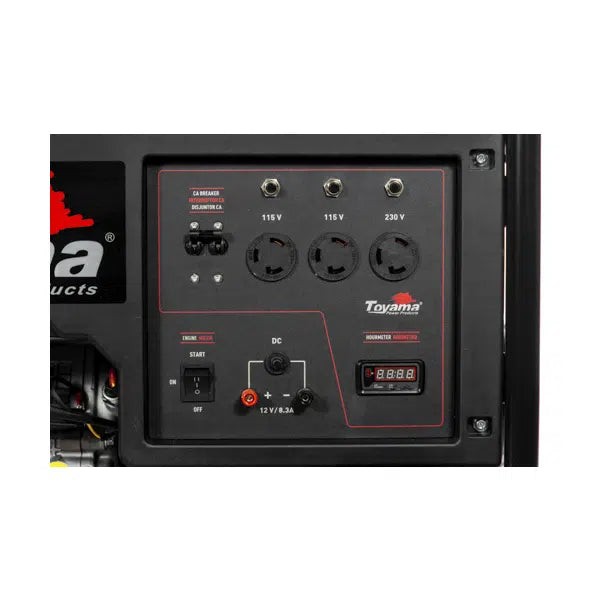 Generador a Gasolina de 9000 W, Toyama