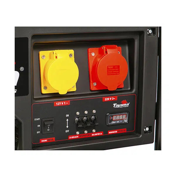Generador a Gasolina de 9000 W, Toyama