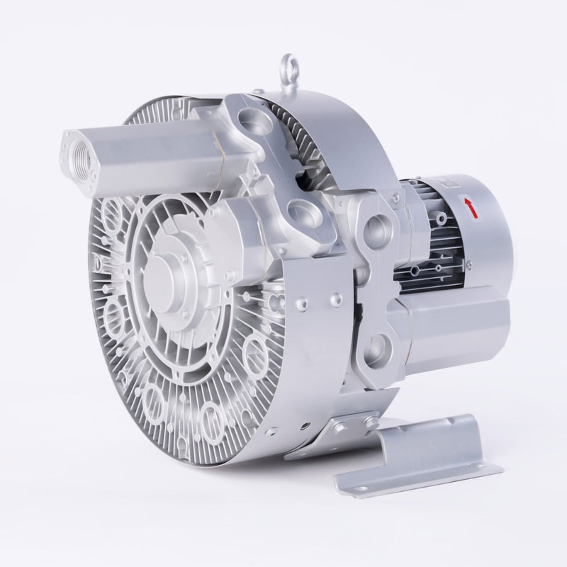 Soplador Blower Industrial Conmutable Doble Etapa de 3.4 a 6.2 Hp, Pumpower