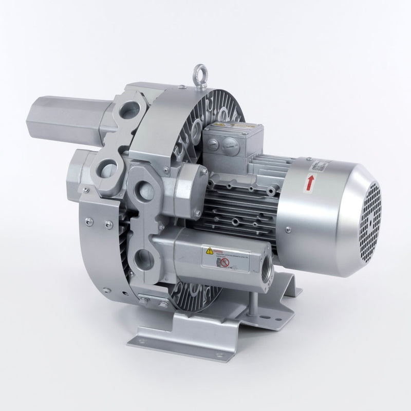 Soplador Blower Industrial Conmutable Doble Etapa de 3.4 a 6.2 Hp, Pumpower