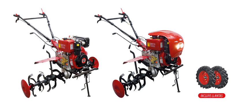 Motoazada Diesel de 10 Hp con 2 a 4 Velocidades, Forte