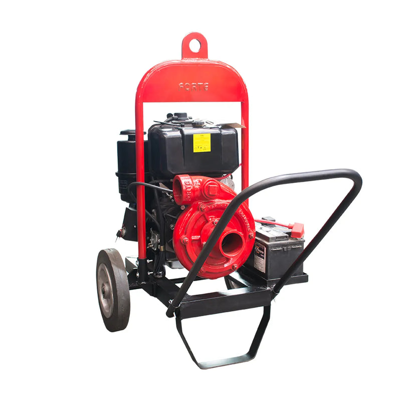 Motobomba Diesel de Alta Presión de 24 Hp, Forte