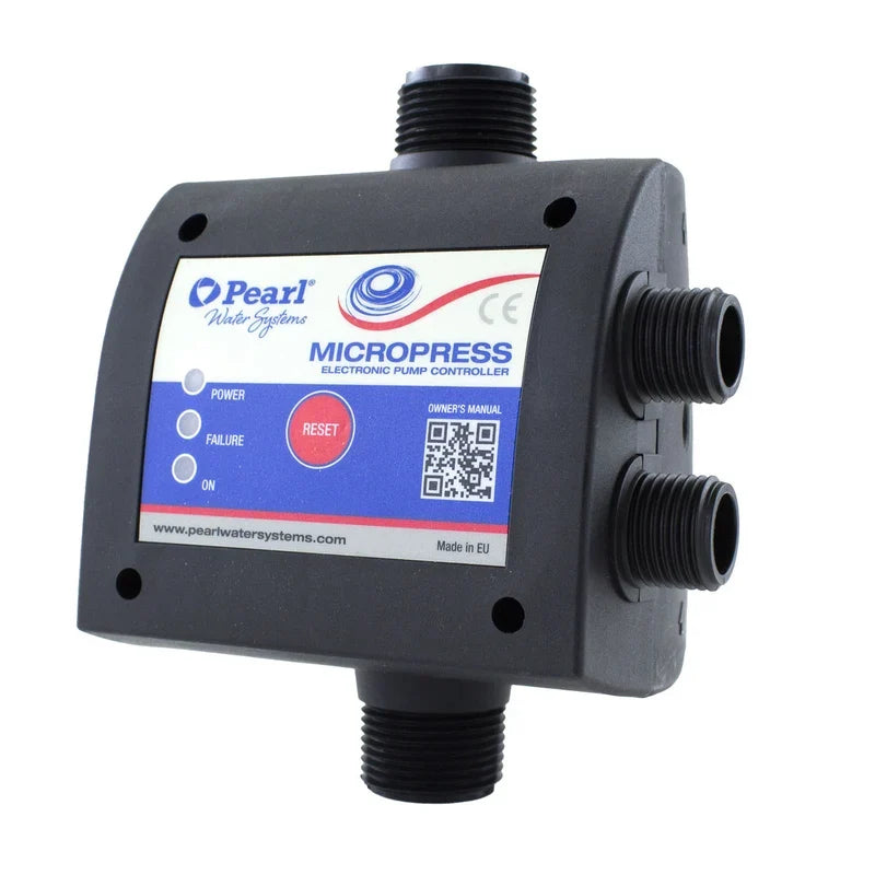 Presurizador Electrónico de Agua con Bomba Periférica Autocebante de 0.5 Hp, Pearl
