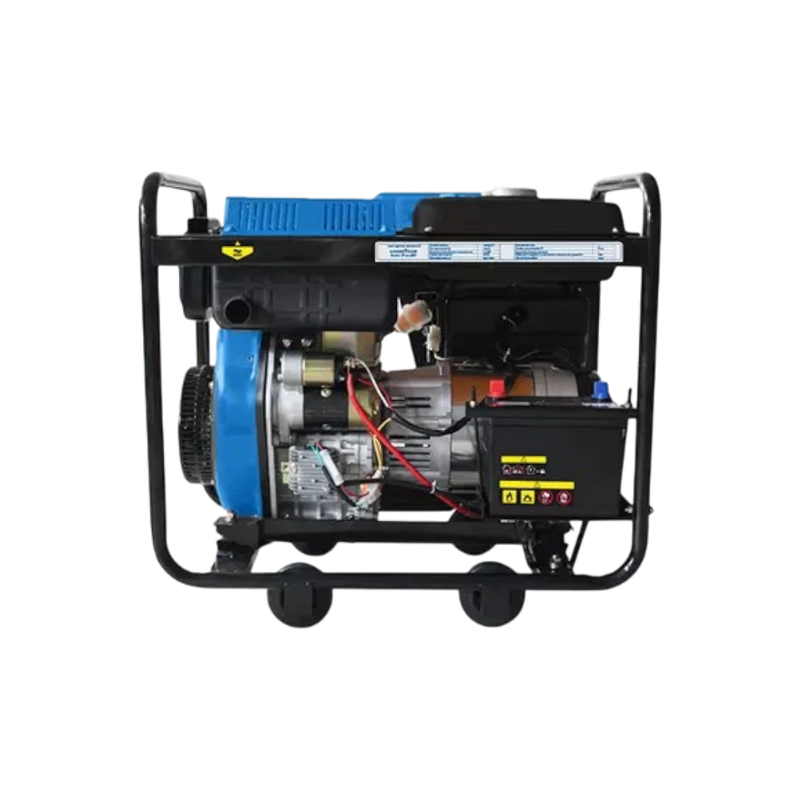 Planta Eléctrica Diésel Arranque Manual y Eléctrico de 7500 W, GOODYEAR
