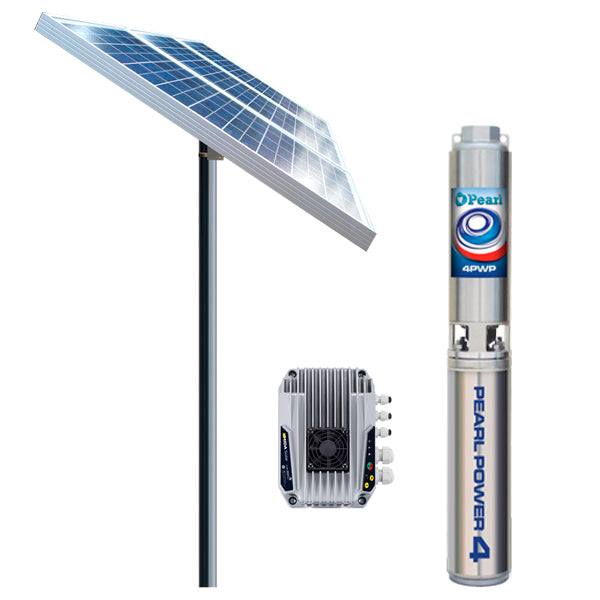 Sistema de Bombeo Solar de 5 Hp con Panel Solar, Pearl