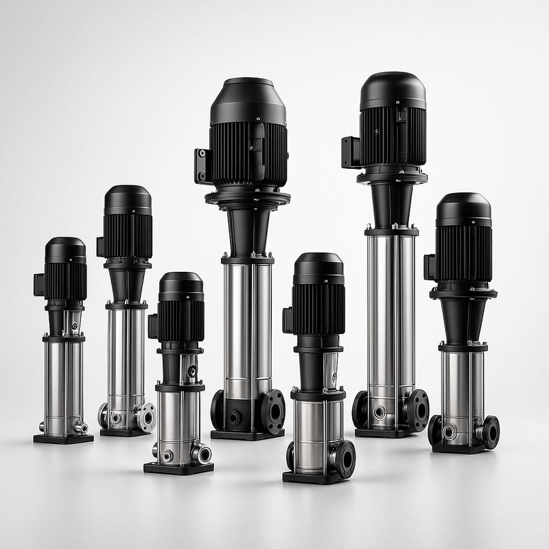 Bomba de Agua Multietapas Vertical VMS Tipo Jockey de 570 LPM, Ebara