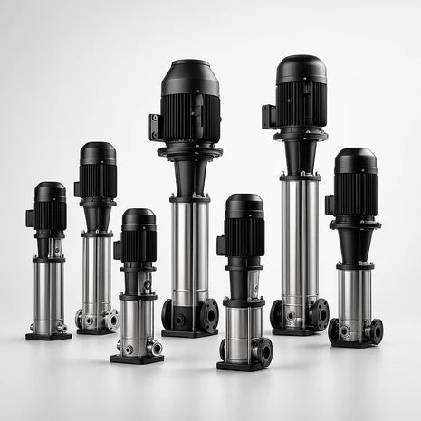 Bomba de Agua Multietapas Vertical VMS Tipo Jockey de 160 LPM, Ebara