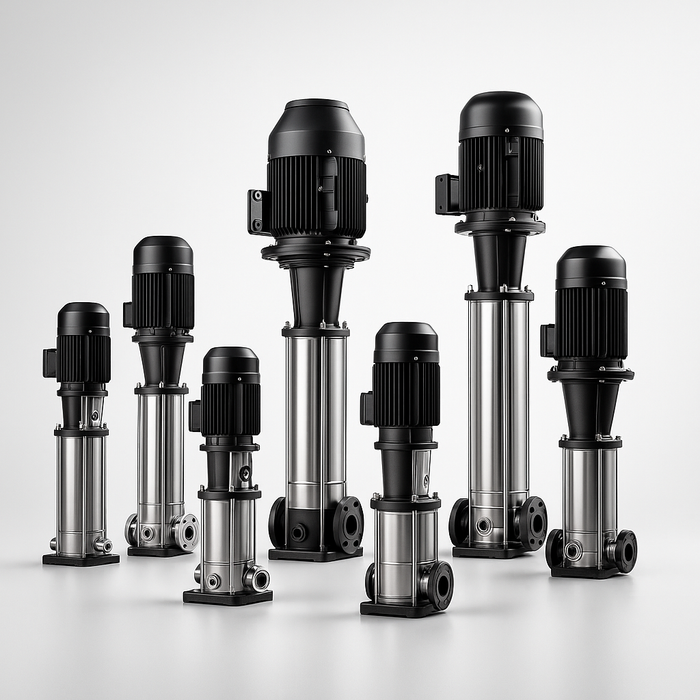 Bomba de Agua Multietapas Vertical Serie VMS de 1 a 25 Hp, Ebara