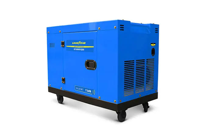 Planta Eléctrica Diésel de 7500 W Cabinada, GOODYEAR