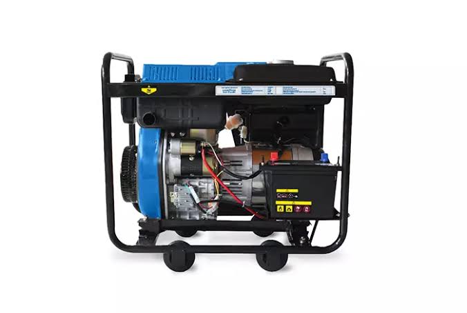 Planta Eléctrica Diésel Arranque Manual y Eléctrico de 7500 W, GOODYEAR
