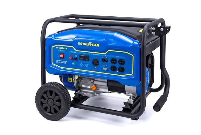Planta Eléctrica Gasolina Arranque Manual de 3200 W, GOODYEAR
