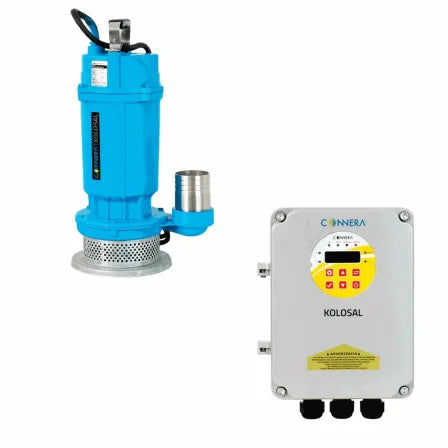 Bomba de Agua Tipo Eyectora Sumergible Solar de 750 W, Altamira