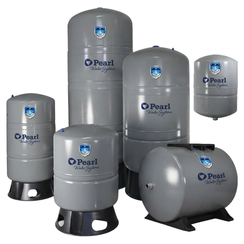 Tanques Metalicos de Diafragma Anticorrosivos 8 a 450 Litros, Pearl