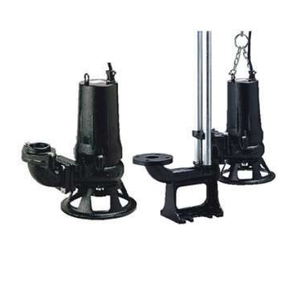 Bomba de Agua Eyectora Industrial para Drenaje Serie C con Impulsor Cortador de 1 a 10 Hp, Tsurumi
